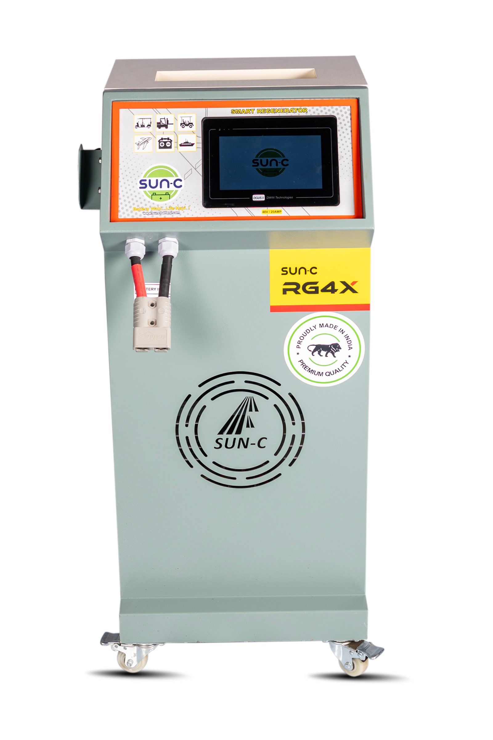 RG-4X battery regeneration machine for industrial use